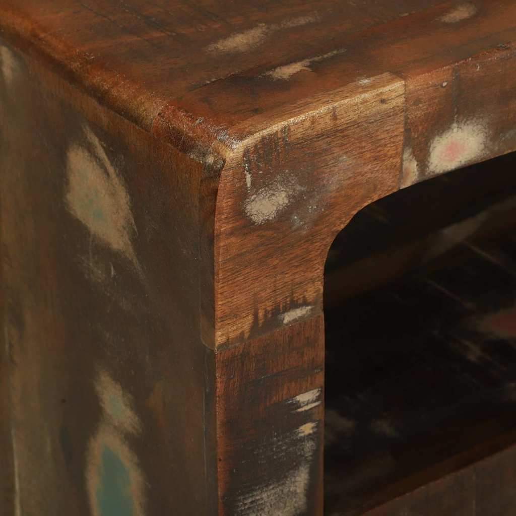 TV-kast Multikleur 80 x 32 x 36 cm Massief gerecycled hout is nu te koop bij PeponiXL, paradijselijk wonen!