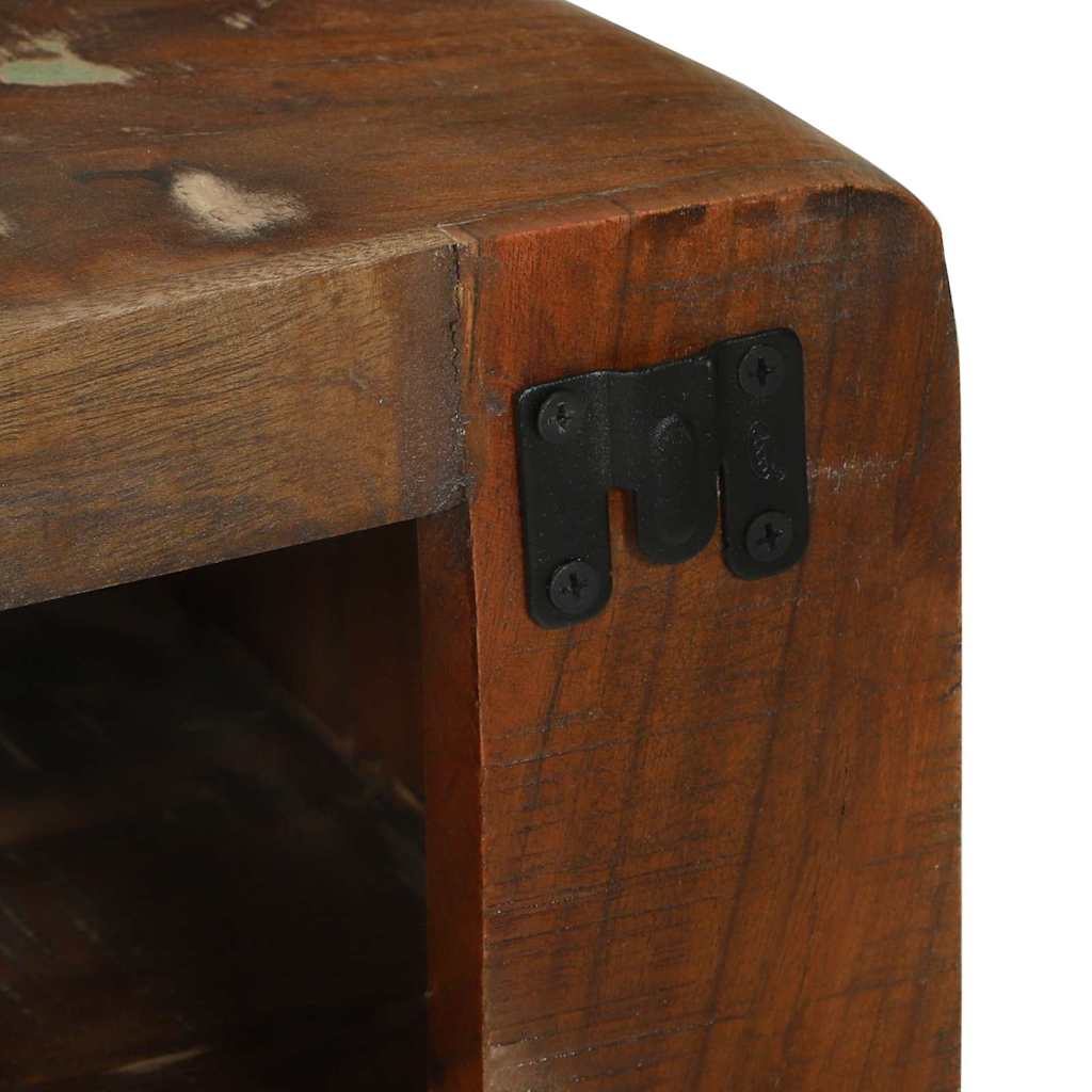 TV-kast Multikleur 80 x 32 x 36 cm Massief gerecycled hout is nu te koop bij PeponiXL, paradijselijk wonen!