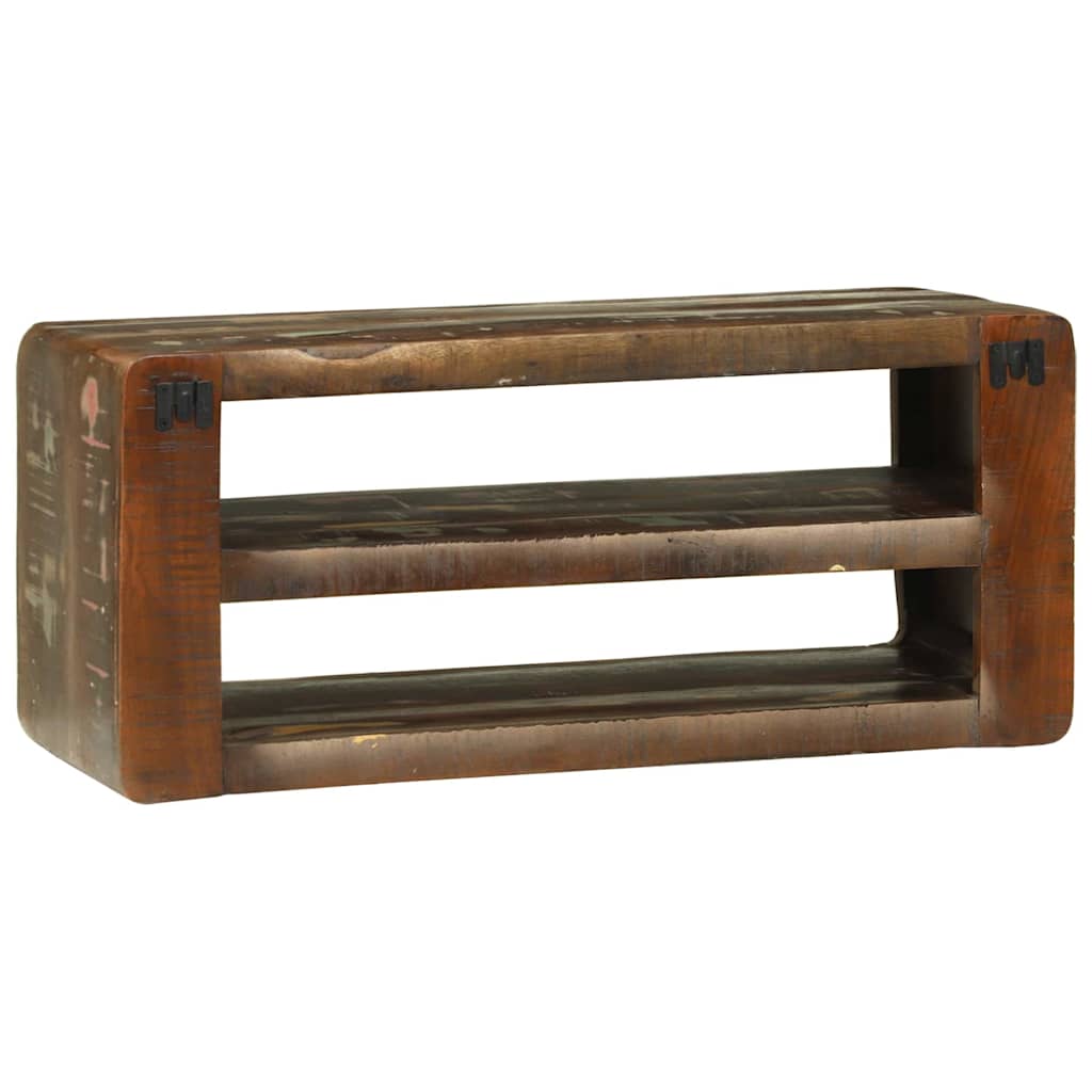 TV-kast Multikleur 80 x 32 x 36 cm Massief gerecycled hout is nu te koop bij PeponiXL, paradijselijk wonen!