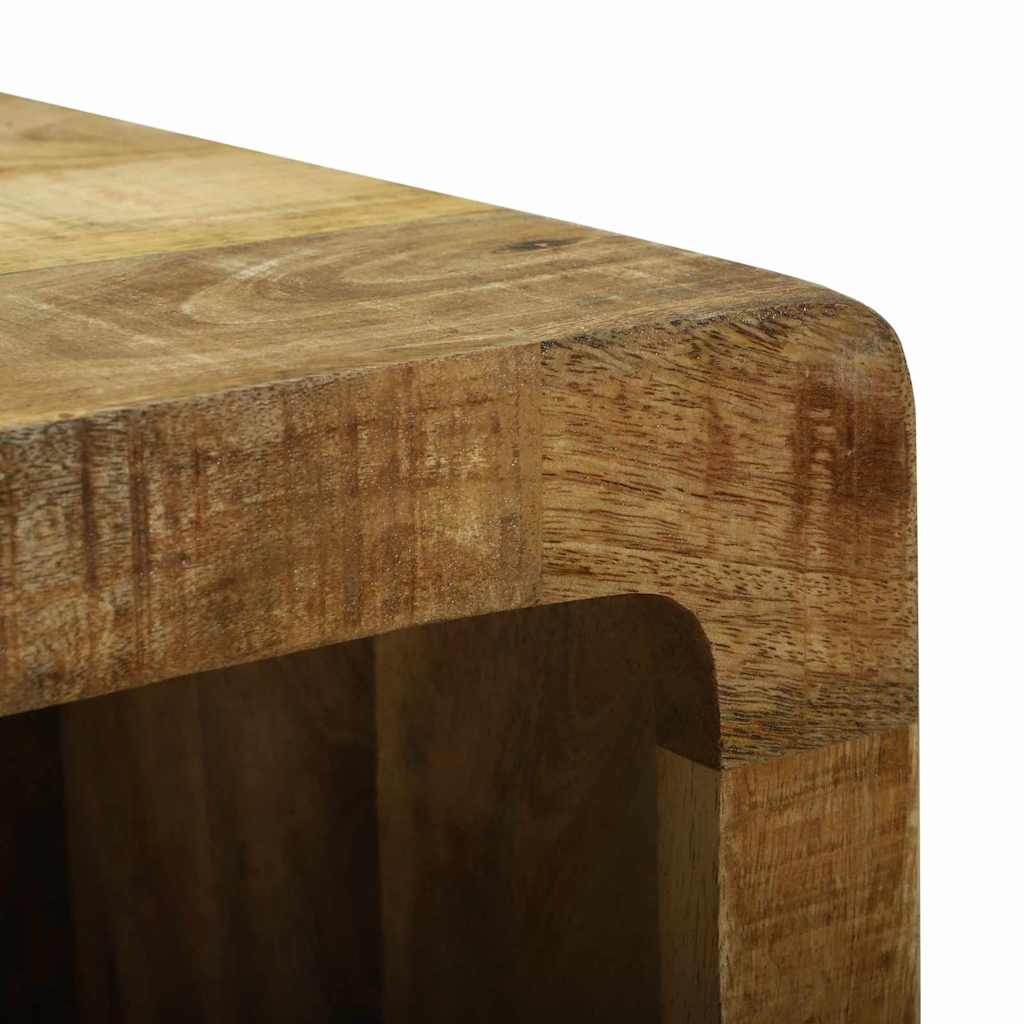 TV-kast met plank Bruin 36 x 30 x 54 cm Massief mangohout is nu te koop bij PeponiXL, paradijselijk wonen!