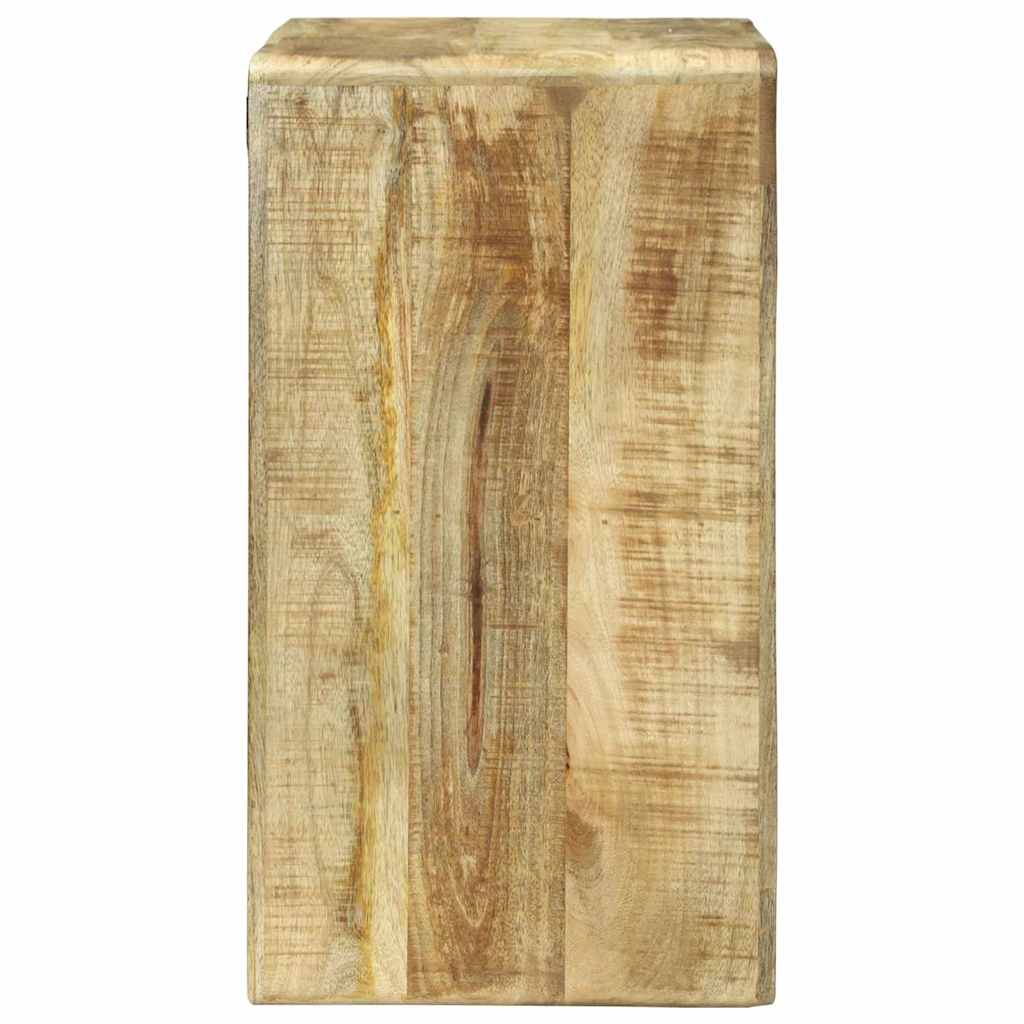 TV-kast met plank Bruin 36 x 30 x 54 cm Massief mangohout is nu te koop bij PeponiXL, paradijselijk wonen!