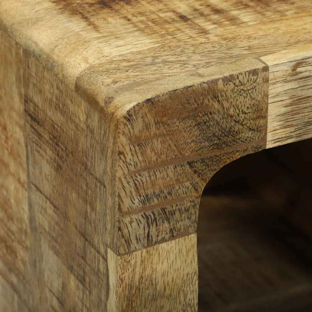 TV Eenheden 2 pcs Bruin 36 x 30 x 36 cm Massief Mango Hout is nu te koop bij PeponiXL, paradijselijk wonen!