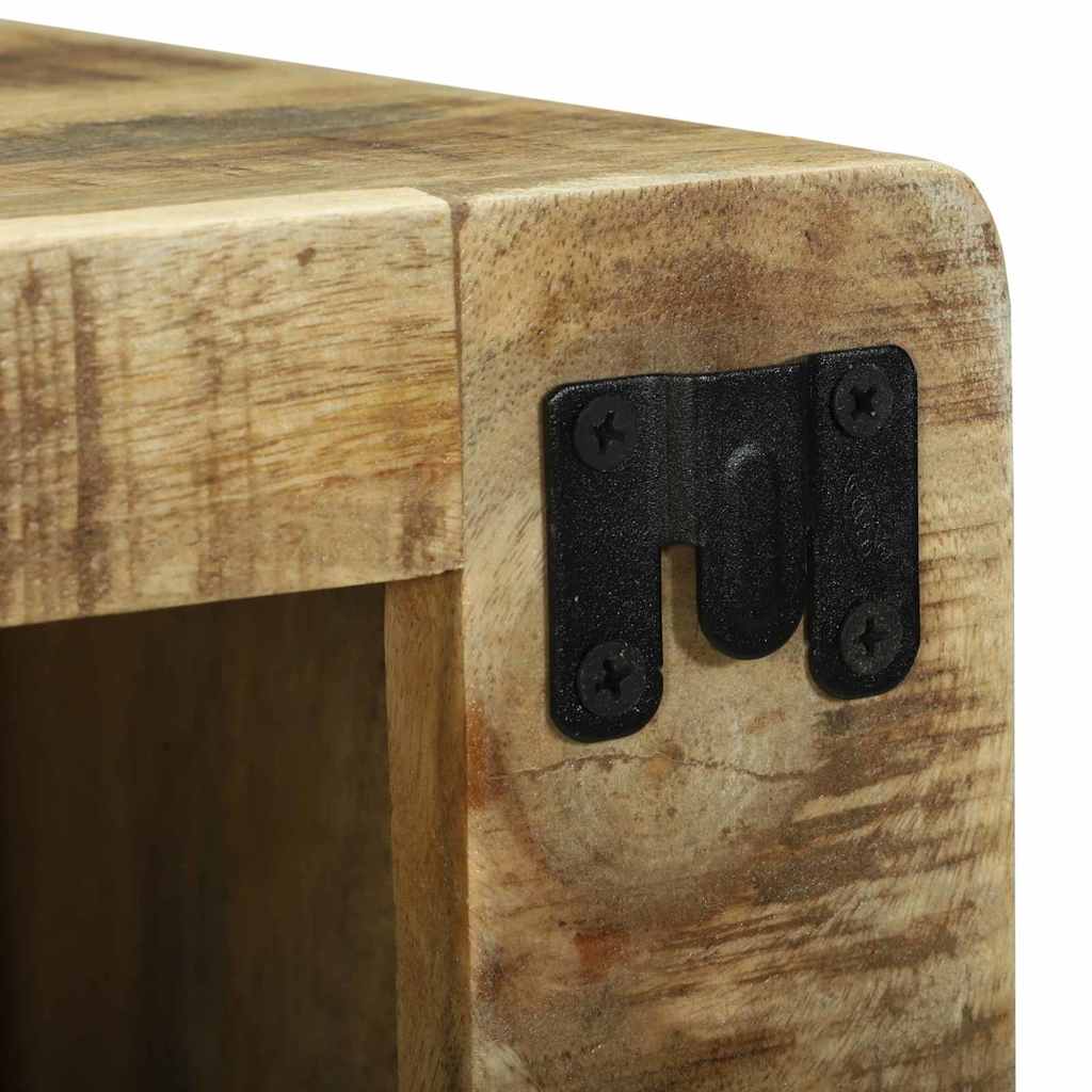 TV Eenheden 2 pcs Bruin 36 x 30 x 36 cm Massief Mango Hout is nu te koop bij PeponiXL, paradijselijk wonen!