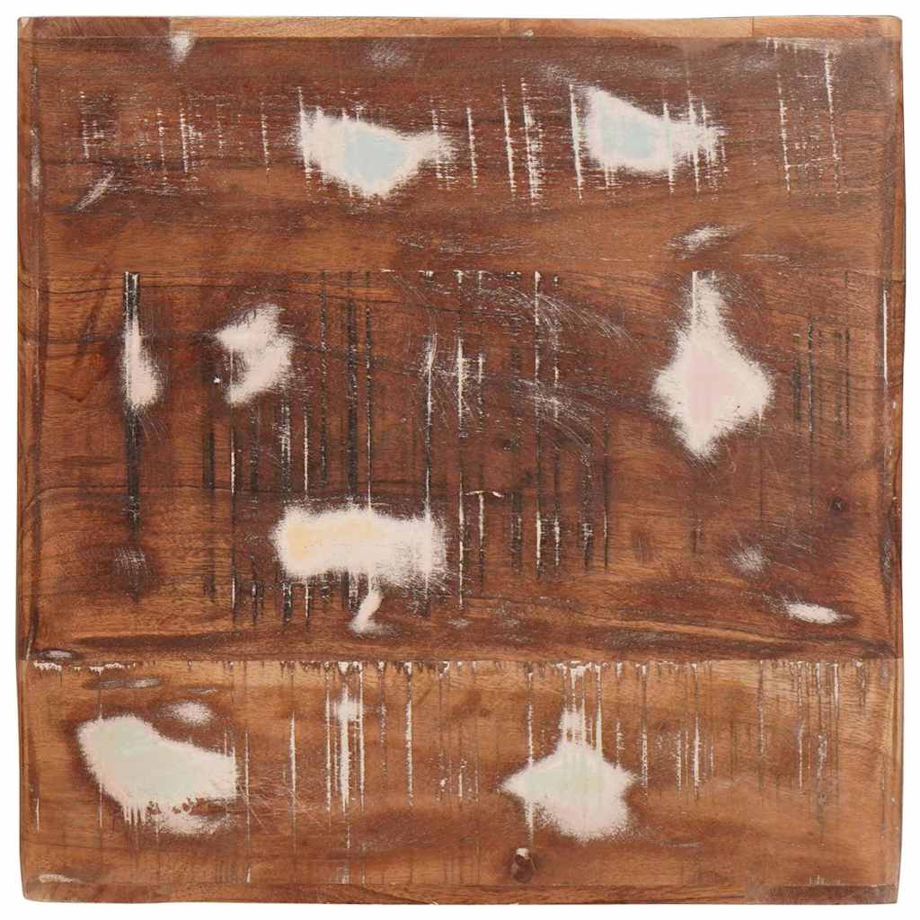 Bijzettafel Bruin 40 x 40 x 49 cm Massief Gerecycled Hout is nu te koop bij PeponiXL, paradijselijk wonen!