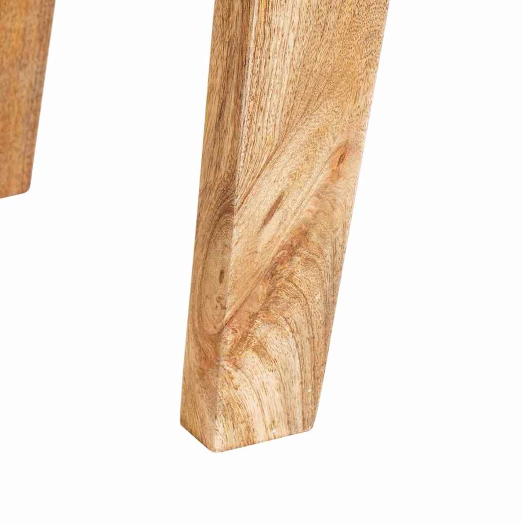Bijzettafel met lade Bruin 40 x 32 x 46 cm Massief Mango Hout is nu te koop bij PeponiXL, paradijselijk wonen!