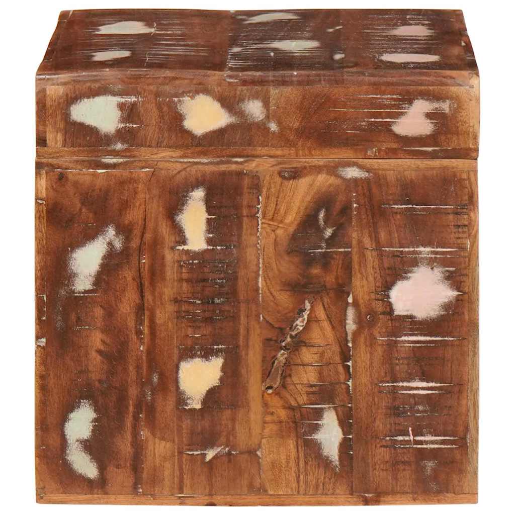 Nesttafel 3 pcs Bruin Massief Gerecycled Hout is nu te koop bij PeponiXL, paradijselijk wonen!