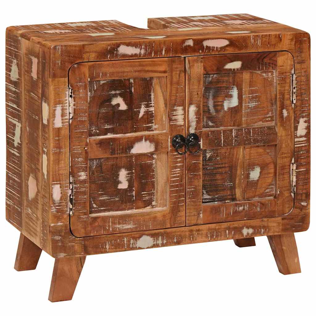 Badkamerkast Massief gerecycled hout en engineered hout is nu te koop bij PeponiXL, paradijselijk wonen!