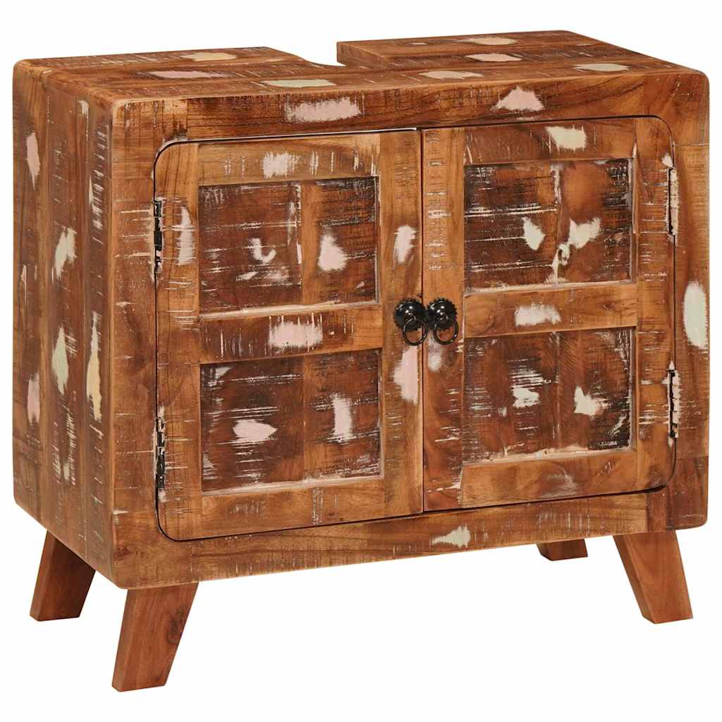 Badkamerkast Massief gerecycled hout en engineered hout is nu te koop bij PeponiXL, paradijselijk wonen!