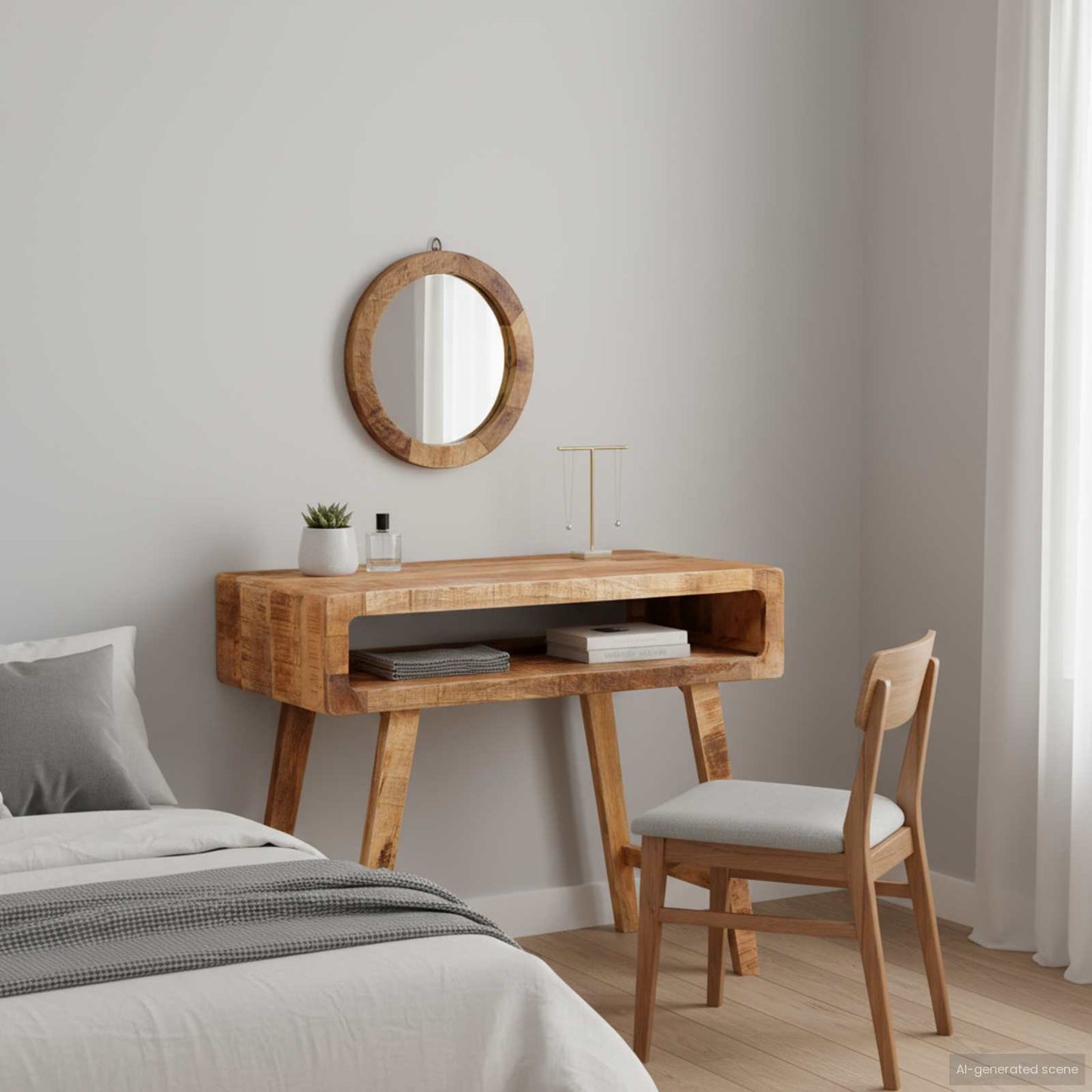 Plafondtafel Bruin 90 x 76 x 45 cm Massief Mango Hout is nu te koop bij PeponiXL, paradijselijk wonen!