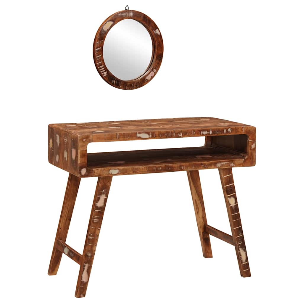 Plafondtafel Bruin 90 x 76 x 45 cm Massief Gerecycled Hout is nu te koop bij PeponiXL, paradijselijk wonen!