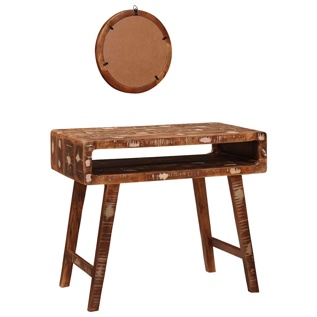Plafondtafel Bruin 90 x 76 x 45 cm Massief Gerecycled Hout is nu te koop bij PeponiXL, paradijselijk wonen!
