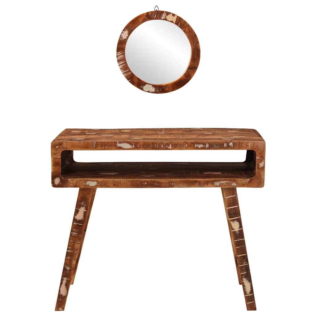 Plafondtafel Bruin 90 x 76 x 45 cm Massief Gerecycled Hout is nu te koop bij PeponiXL, paradijselijk wonen!