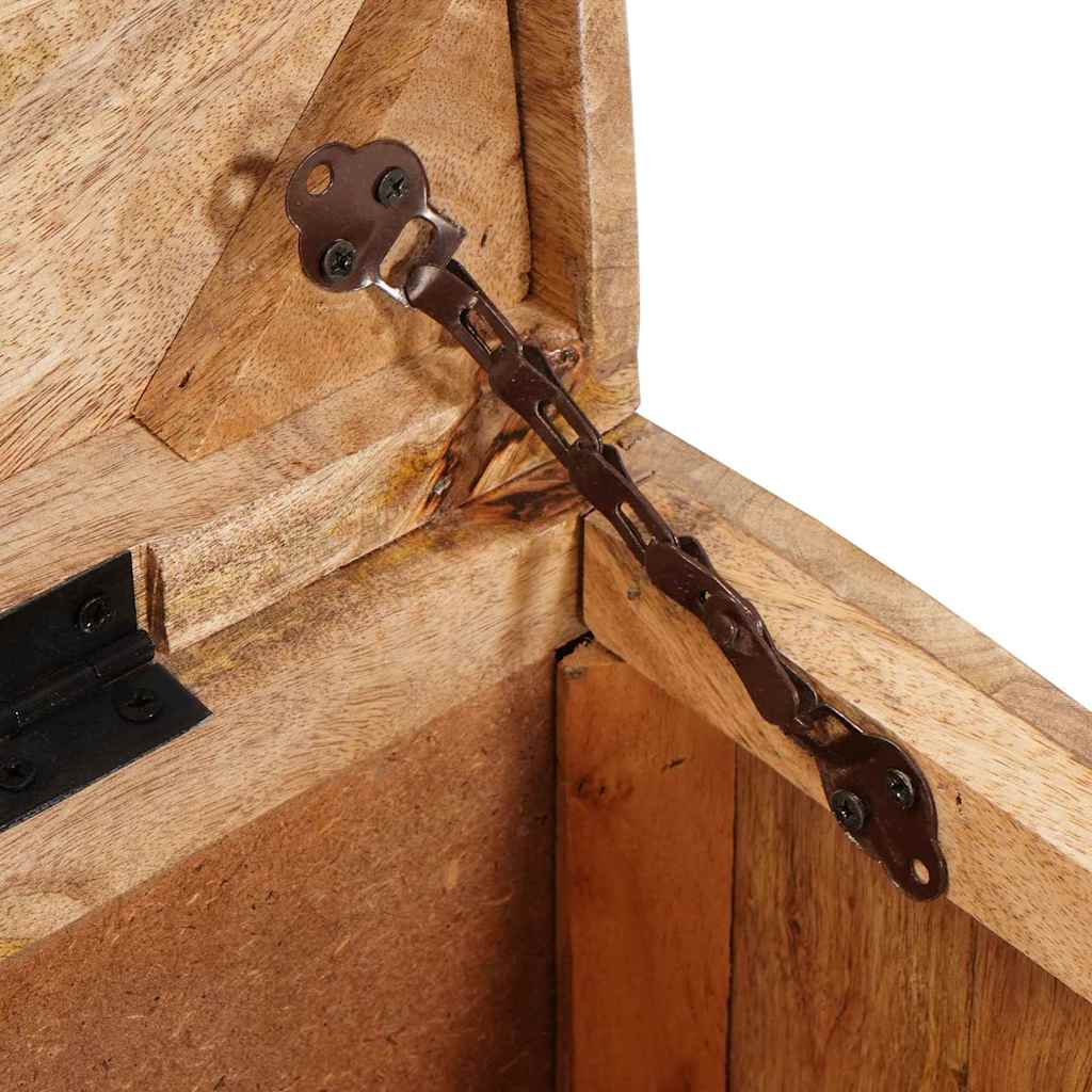 Opbergbox met opslag met de deur Bruin Massief Mango Hout is nu te koop bij PeponiXL, paradijselijk wonen!