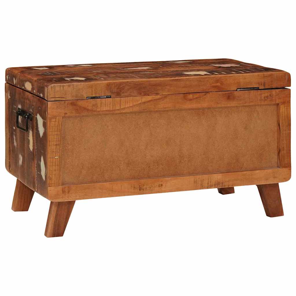 Opbergbox met opslag 70 x 35 x 40 cm massief gerecycled hout is nu te koop bij PeponiXL, paradijselijk wonen!