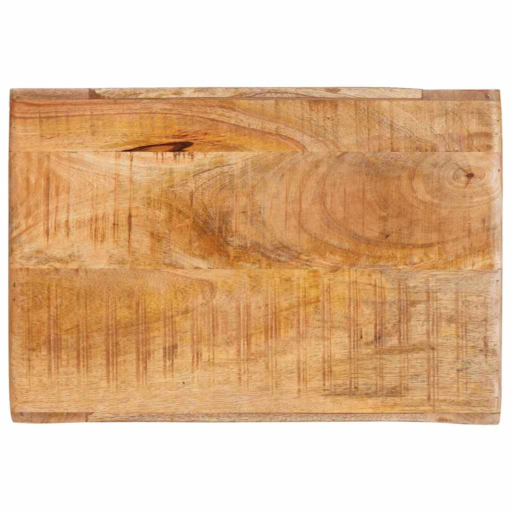 Wijnrek met opslag Bruin 44 x 30 x 35 cm Massief Mango Hout is nu te koop bij PeponiXL, paradijselijk wonen!