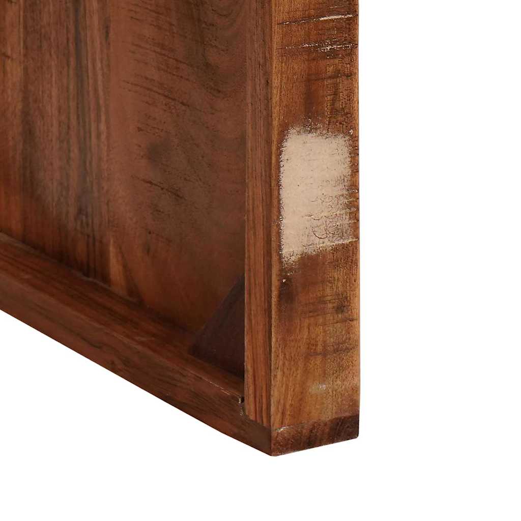 Bijzettafel Bruin 60 x 35 x 46 cm Massief Gerecycled Hout is nu te koop bij PeponiXL, paradijselijk wonen!