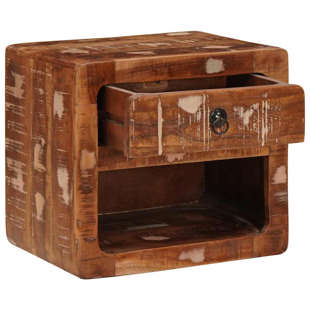 Wandgemonteerde Naastkast met lade Multikleur 40 x 30 x 36 cm is nu te koop bij PeponiXL, paradijselijk wonen!