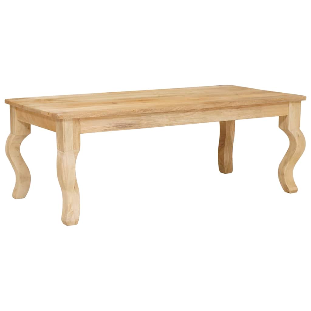 Salontafel Bruin 100 x 55 x 40 cm massief mangohout is nu te koop bij PeponiXL, paradijselijk wonen!