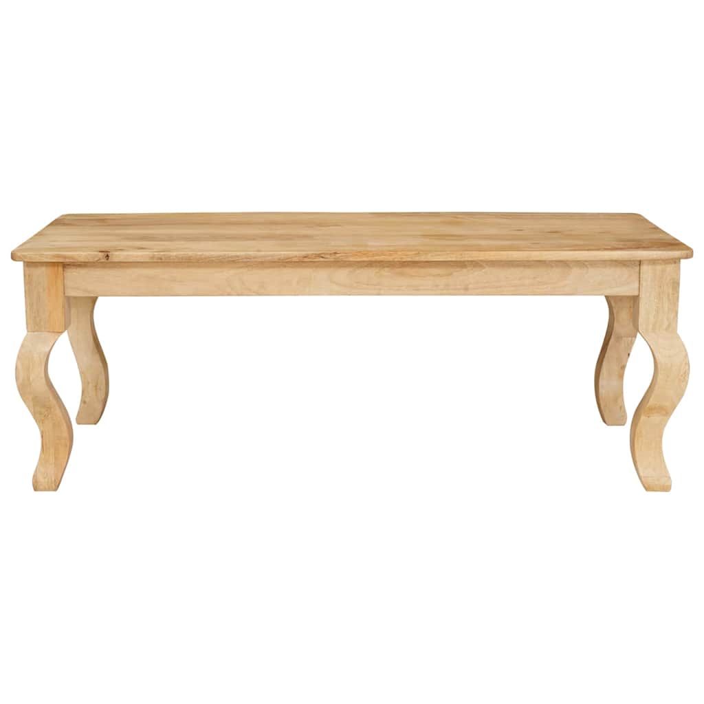 Salontafel Bruin 100 x 55 x 40 cm massief mangohout is nu te koop bij PeponiXL, paradijselijk wonen!