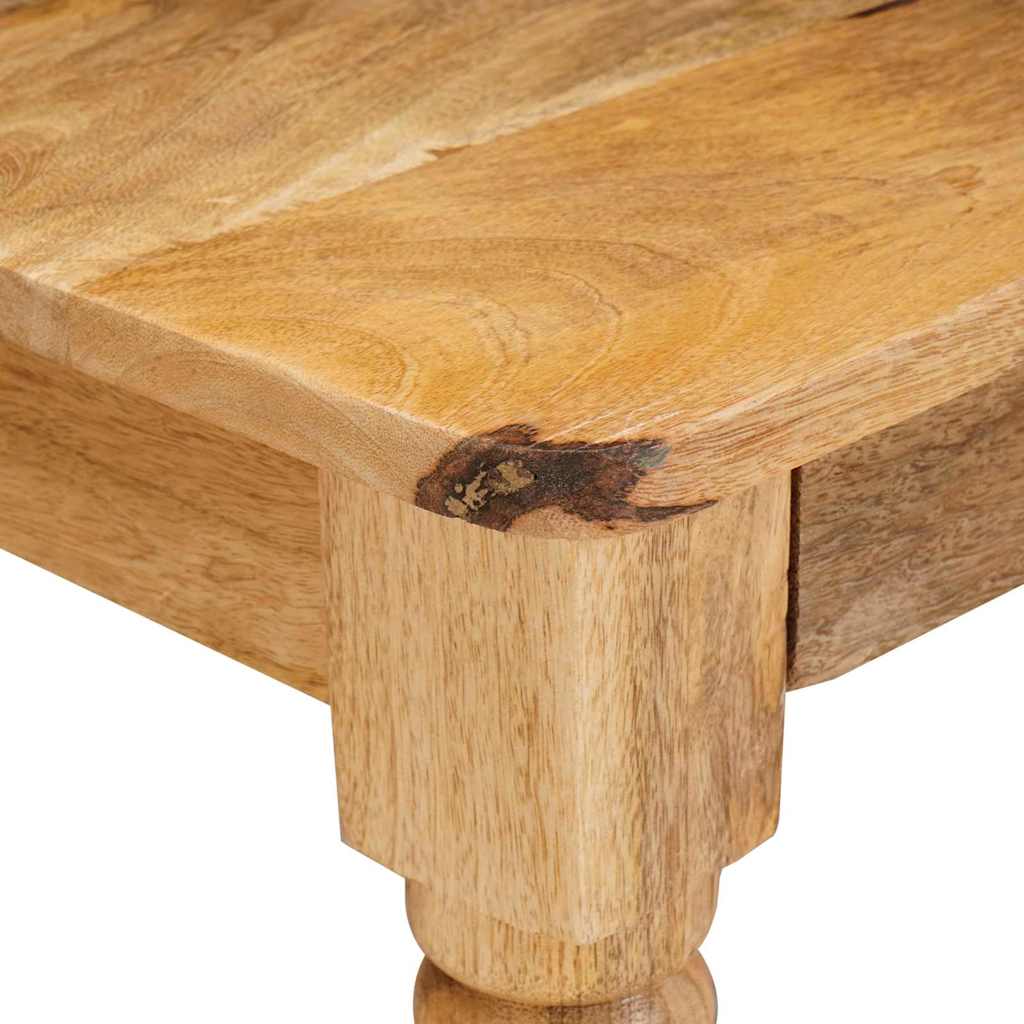 Salontafel Bruin 100 x 55 x 40 cm massief mangohout is nu te koop bij PeponiXL, paradijselijk wonen!