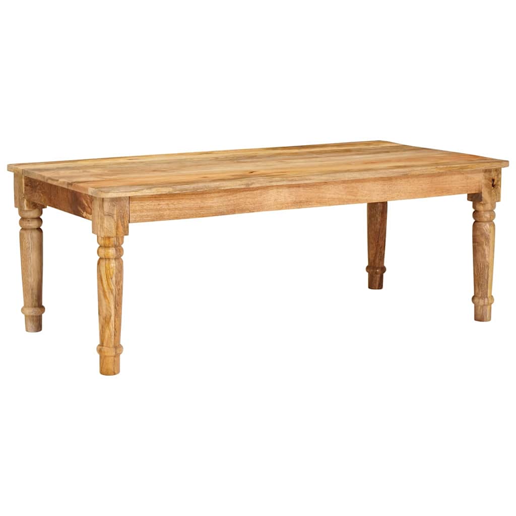 Salontafel Bruin 100 x 55 x 40 cm massief mangohout is nu te koop bij PeponiXL, paradijselijk wonen!