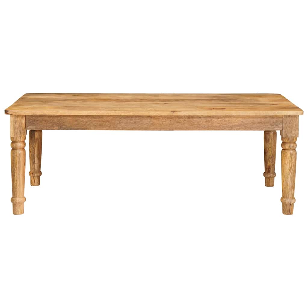 Salontafel Bruin 100 x 55 x 40 cm massief mangohout is nu te koop bij PeponiXL, paradijselijk wonen!