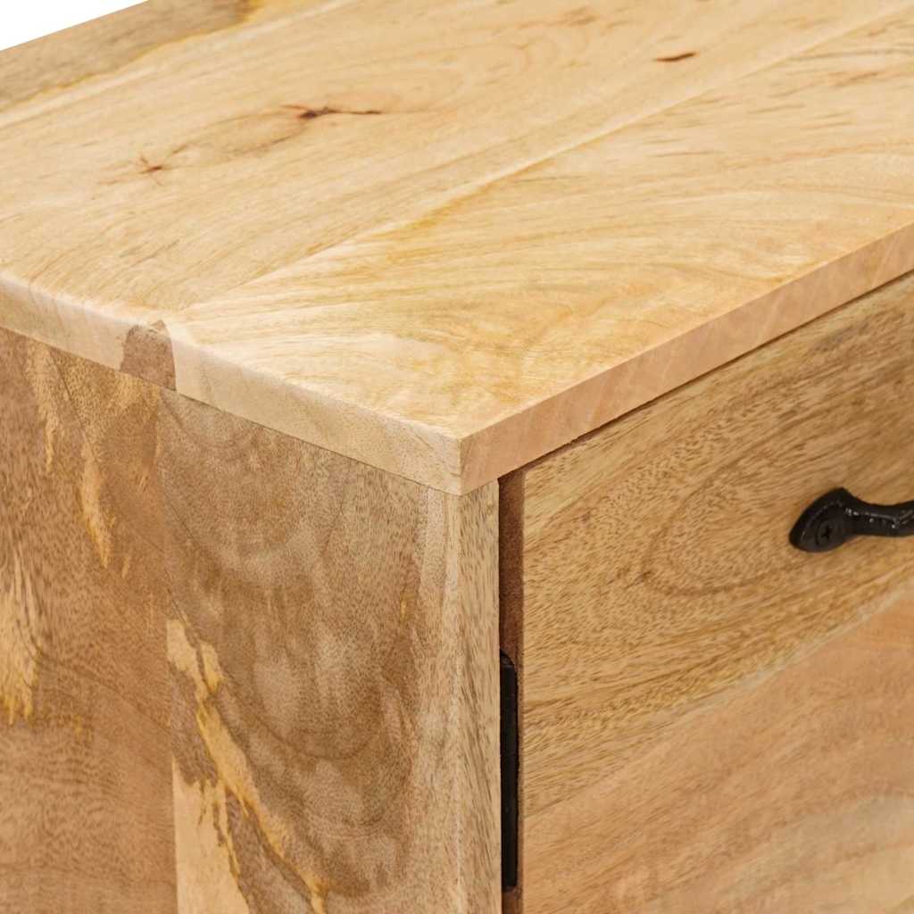 Tv-meubels met lade Bruin 110 x 30 x 46 cm Massief Mango Hout is nu te koop bij PeponiXL, paradijselijk wonen!