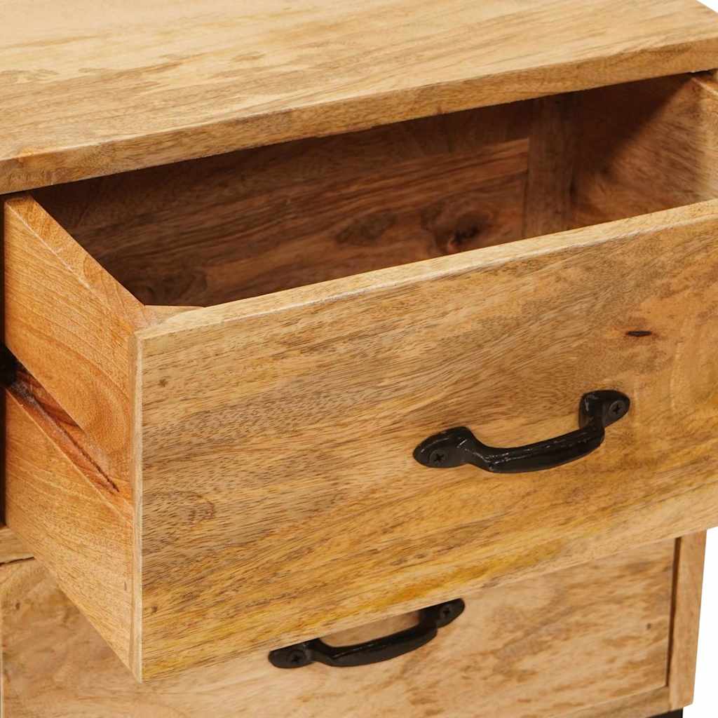 Tv-meubels met lade Bruin 110 x 30 x 46 cm Massief Mango Hout is nu te koop bij PeponiXL, paradijselijk wonen!