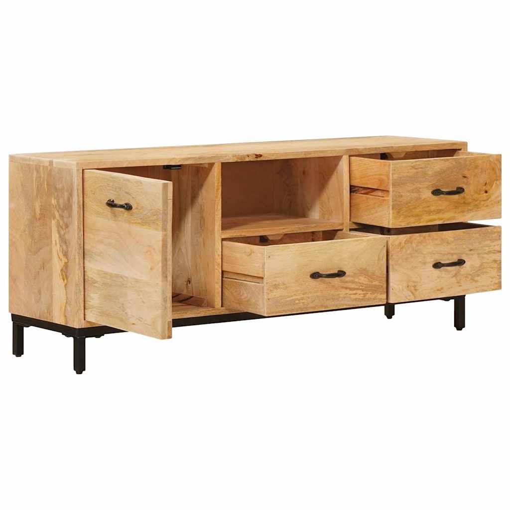 Tv-meubels met lade Bruin 110 x 30 x 46 cm Massief Mango Hout is nu te koop bij PeponiXL, paradijselijk wonen!