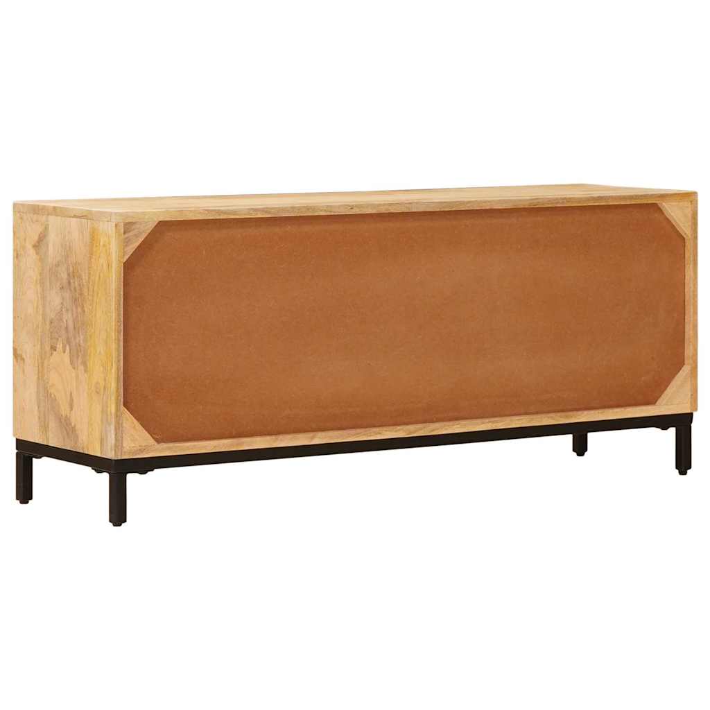 Tv-meubels met lade Bruin 110 x 30 x 46 cm Massief Mango Hout is nu te koop bij PeponiXL, paradijselijk wonen!