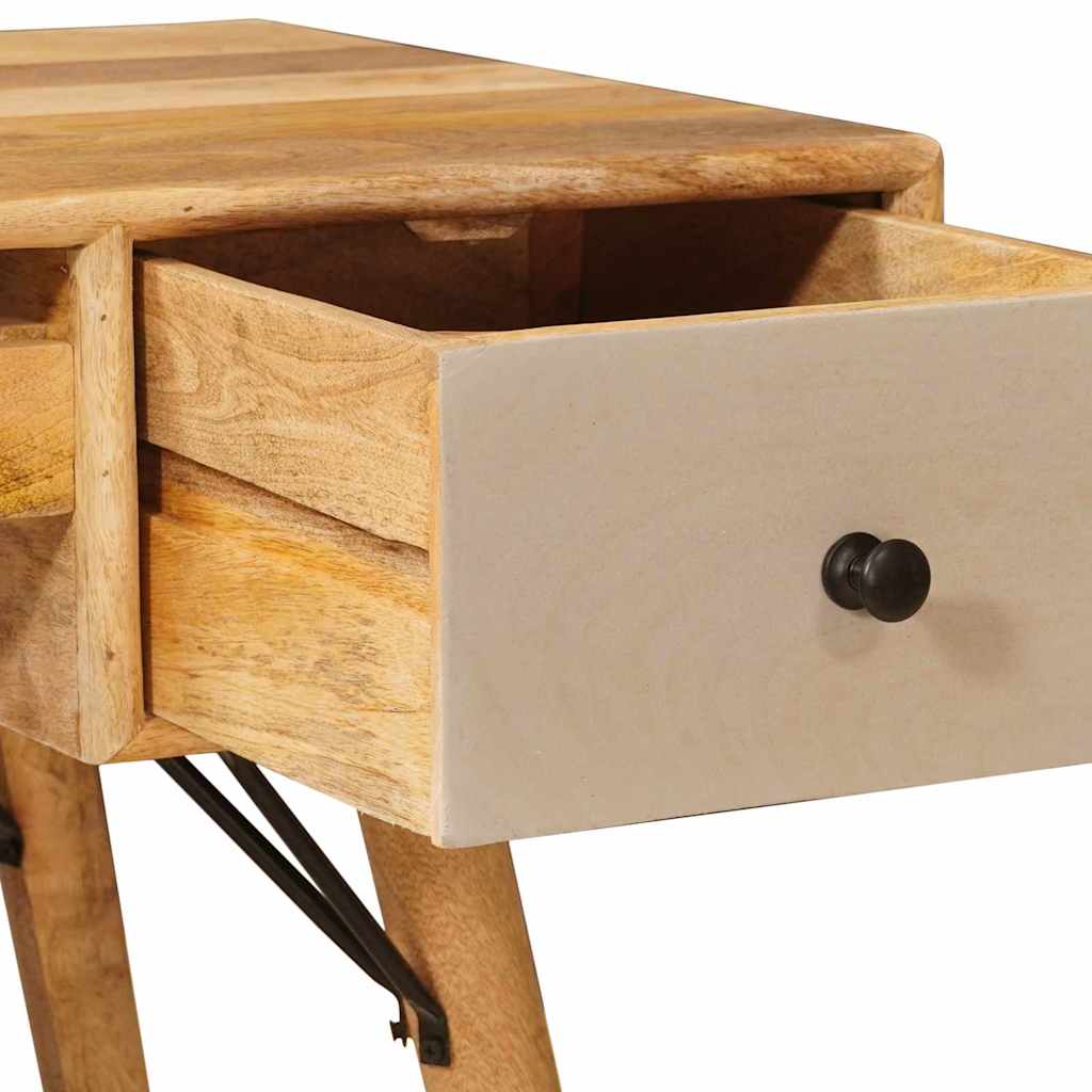 Schrijfbureau Bruin 110 x 55 x 76 cm Massief Mango Hout is nu te koop bij PeponiXL, paradijselijk wonen!