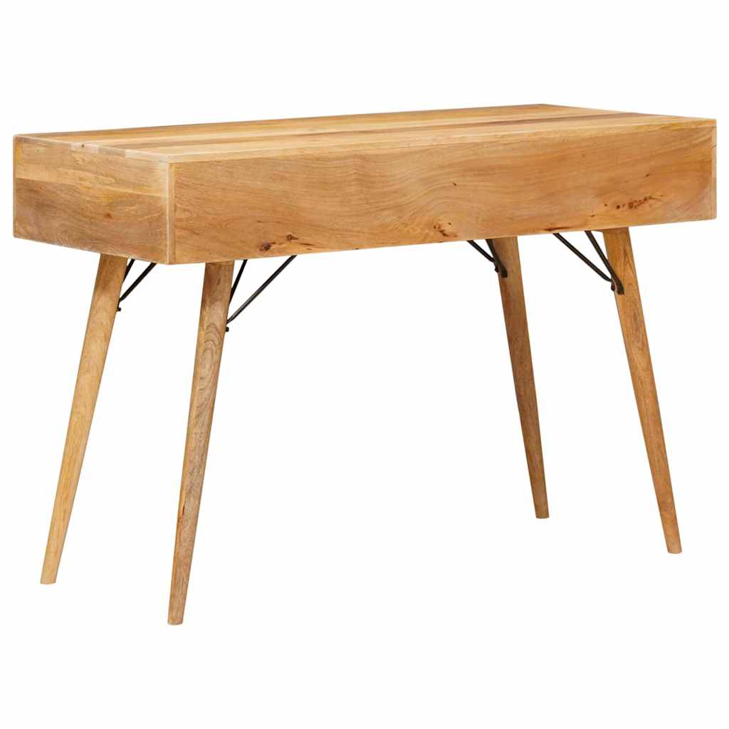 Schrijfbureau Bruin 110 x 55 x 76 cm Massief Mango Hout is nu te koop bij PeponiXL, paradijselijk wonen!