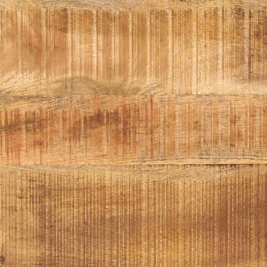 Salontafel Bruin en zwart 110 x 55 x 35 cm Massief Mango Hout is nu te koop bij PeponiXL, paradijselijk wonen!