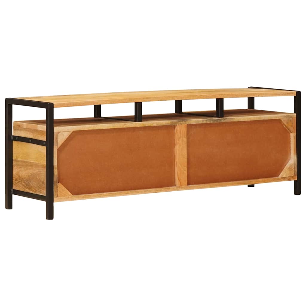 Opslagkasten met lade Bruin 110 x 30 x 40 cm Massief Mango Hout is nu te koop bij PeponiXL, paradijselijk wonen!