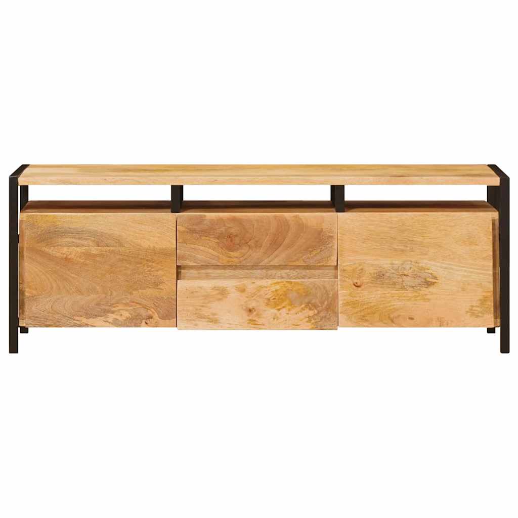 Opslagkasten met lade Bruin 110 x 30 x 40 cm Massief Mango Hout is nu te koop bij PeponiXL, paradijselijk wonen!