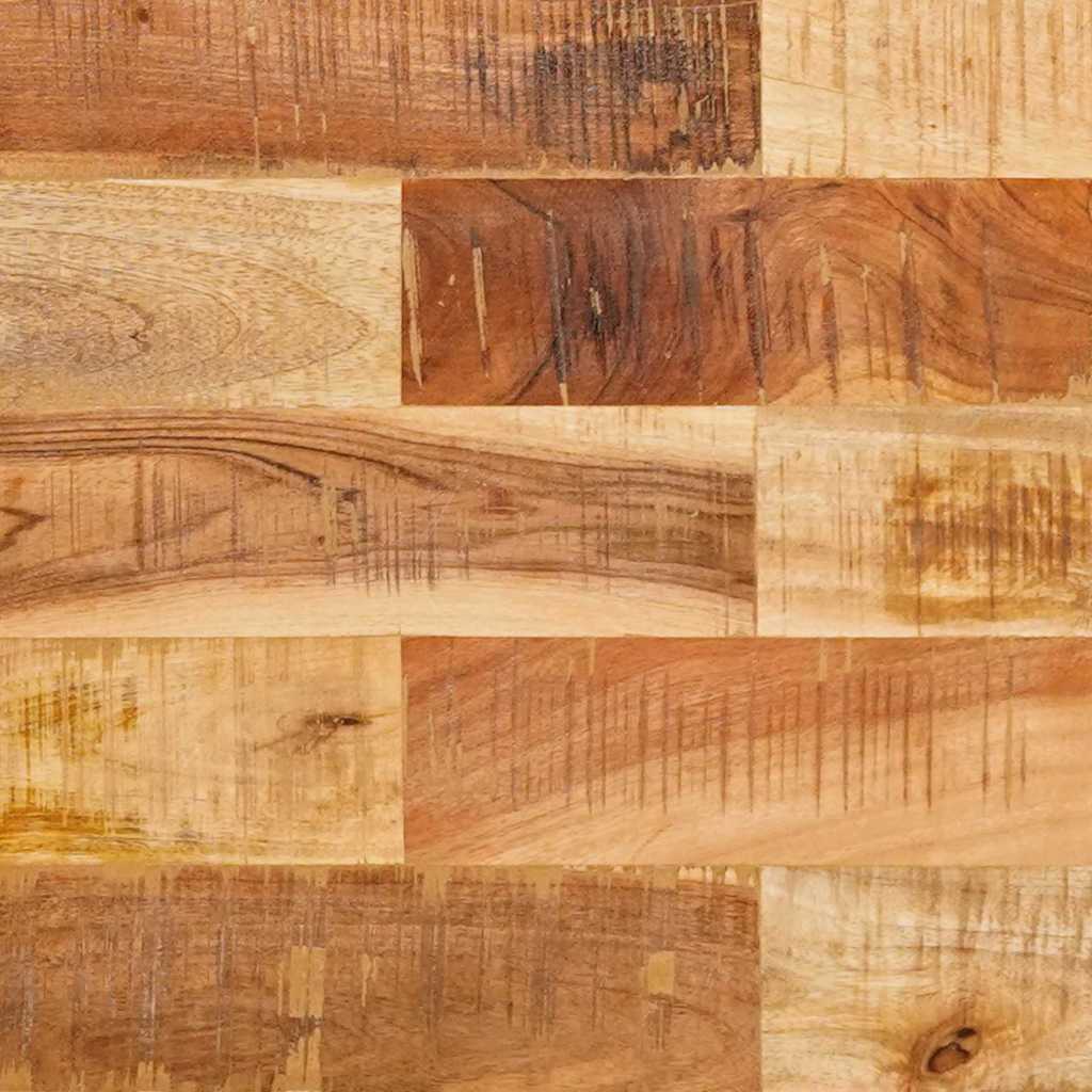 Eettafel Naturel 100 x 55 x 75 cm Massief Mango Hout is nu te koop bij PeponiXL, paradijselijk wonen!