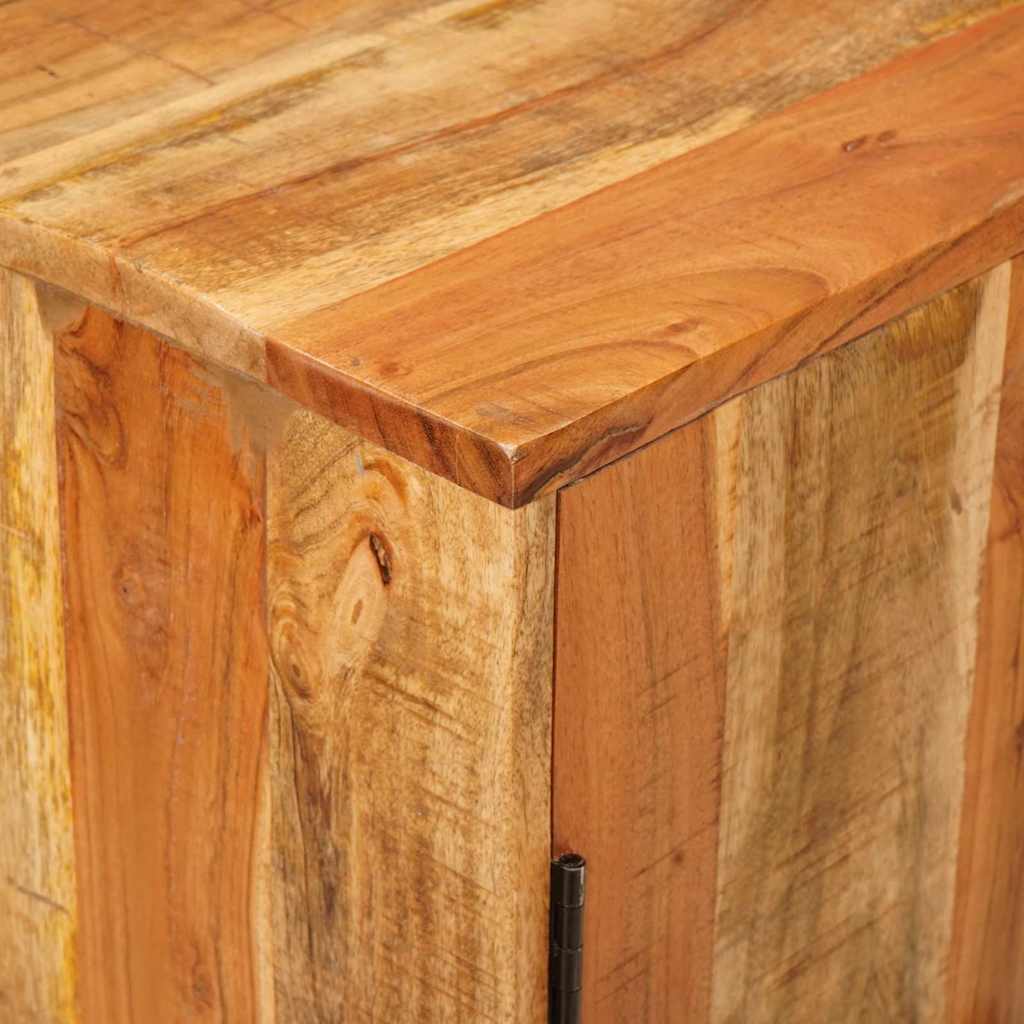 Opslagkasten met plank Bruin 55 x 35 x 75 cm Massief Mango Hout is nu te koop bij PeponiXL, paradijselijk wonen!
