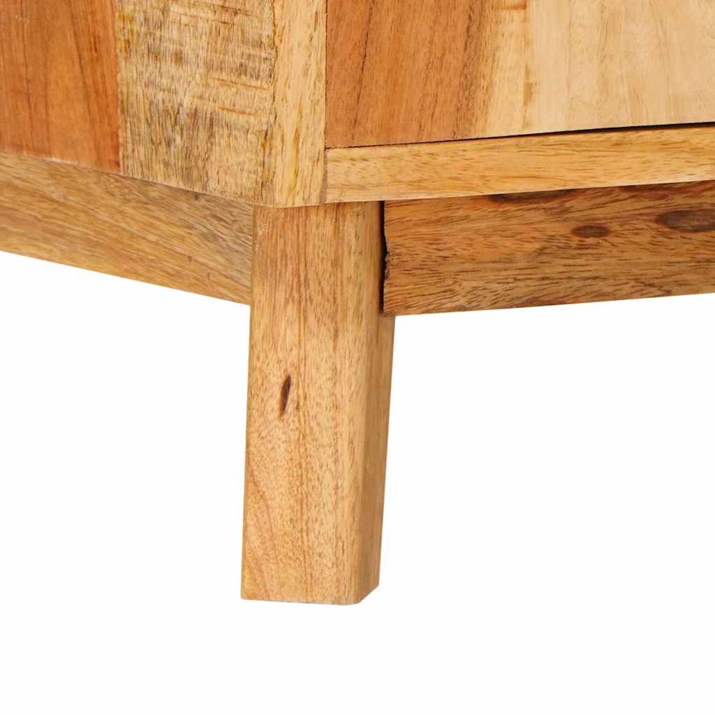 Opslagkasten met plank Bruin 55 x 35 x 75 cm Massief Mango Hout is nu te koop bij PeponiXL, paradijselijk wonen!