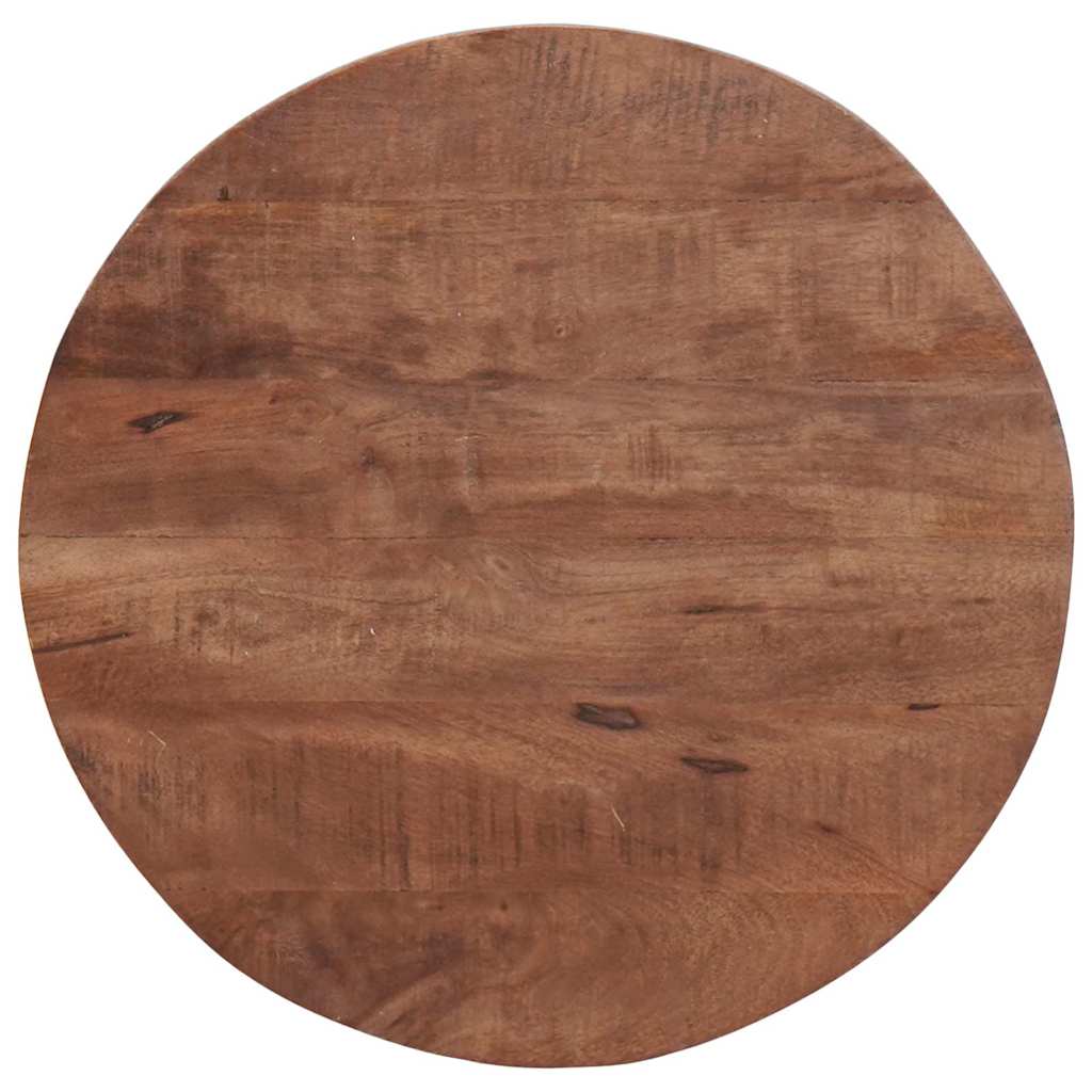 Nest Koffietafels 3 pcs Donkerbruin Massief mangohout en staal is nu te koop bij PeponiXL, paradijselijk wonen!