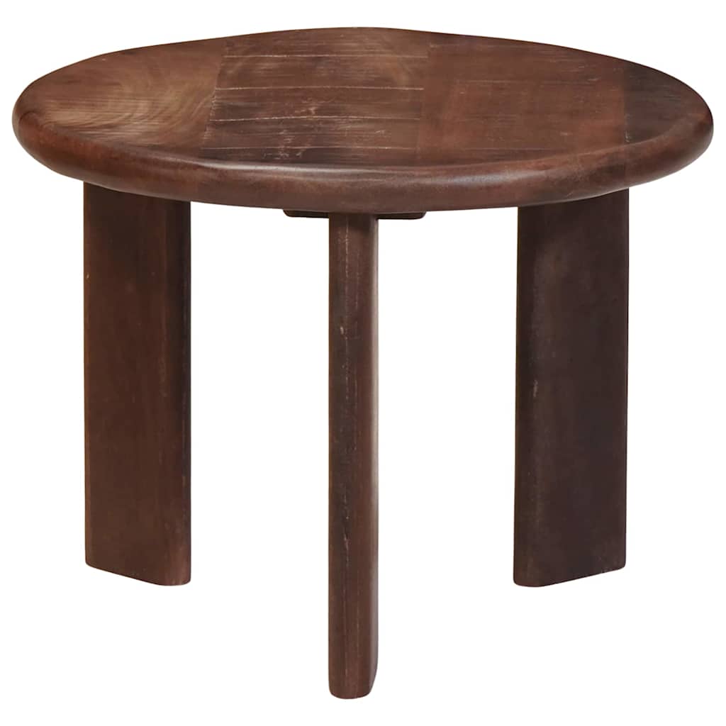 Nest Koffietafels 3 pcs Donkerbruin Massief Mango Hout is nu te koop bij PeponiXL, paradijselijk wonen!