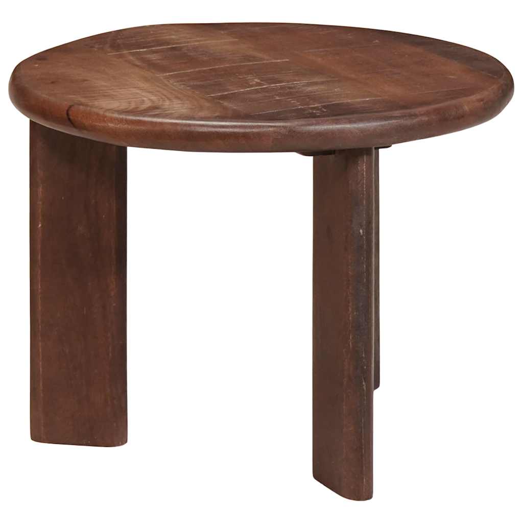 Nest Koffietafels 3 pcs Donkerbruin Massief Mango Hout is nu te koop bij PeponiXL, paradijselijk wonen!