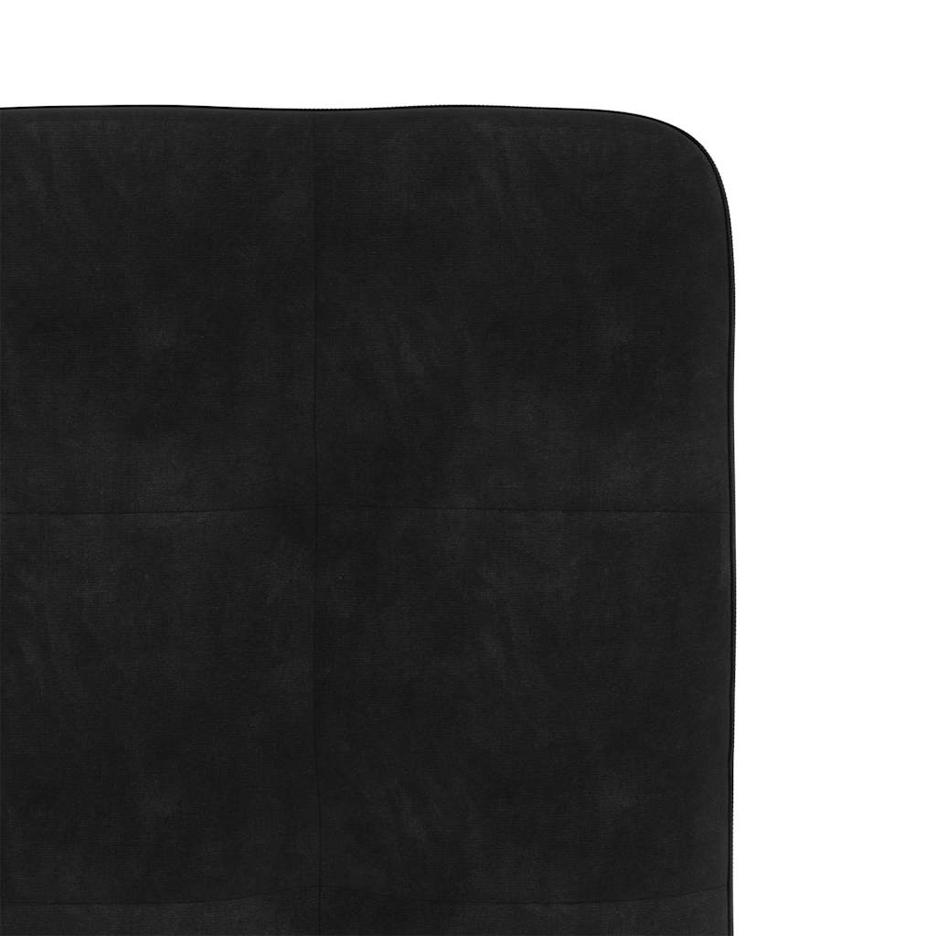 Eetkamerstoelen 2 st fluweel zwart is nu te koop bij PeponiXL, paradijselijk wonen!