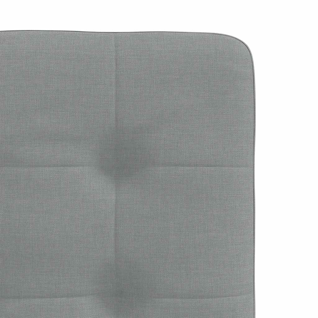 Eetkamerstoelen 2 st stof lichtgrijs is nu te koop bij PeponiXL, paradijselijk wonen!