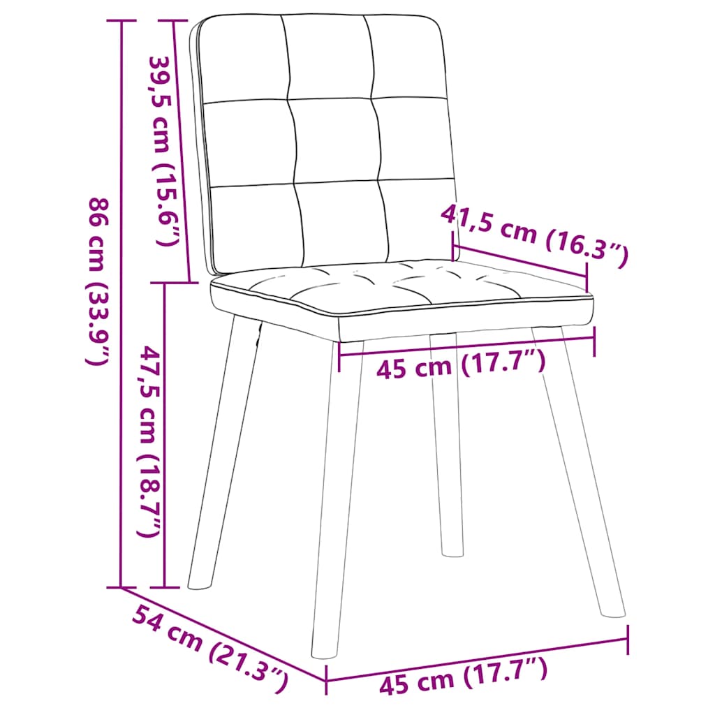 Eetkamerstoelen 2 st stof donkergrijs is nu te koop bij PeponiXL, paradijselijk wonen!