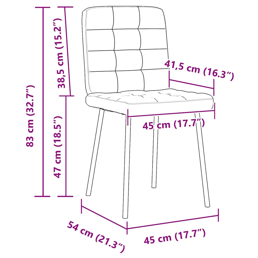 Eetkamerstoelen 2 st fluweel zwart is nu te koop bij PeponiXL, paradijselijk wonen!