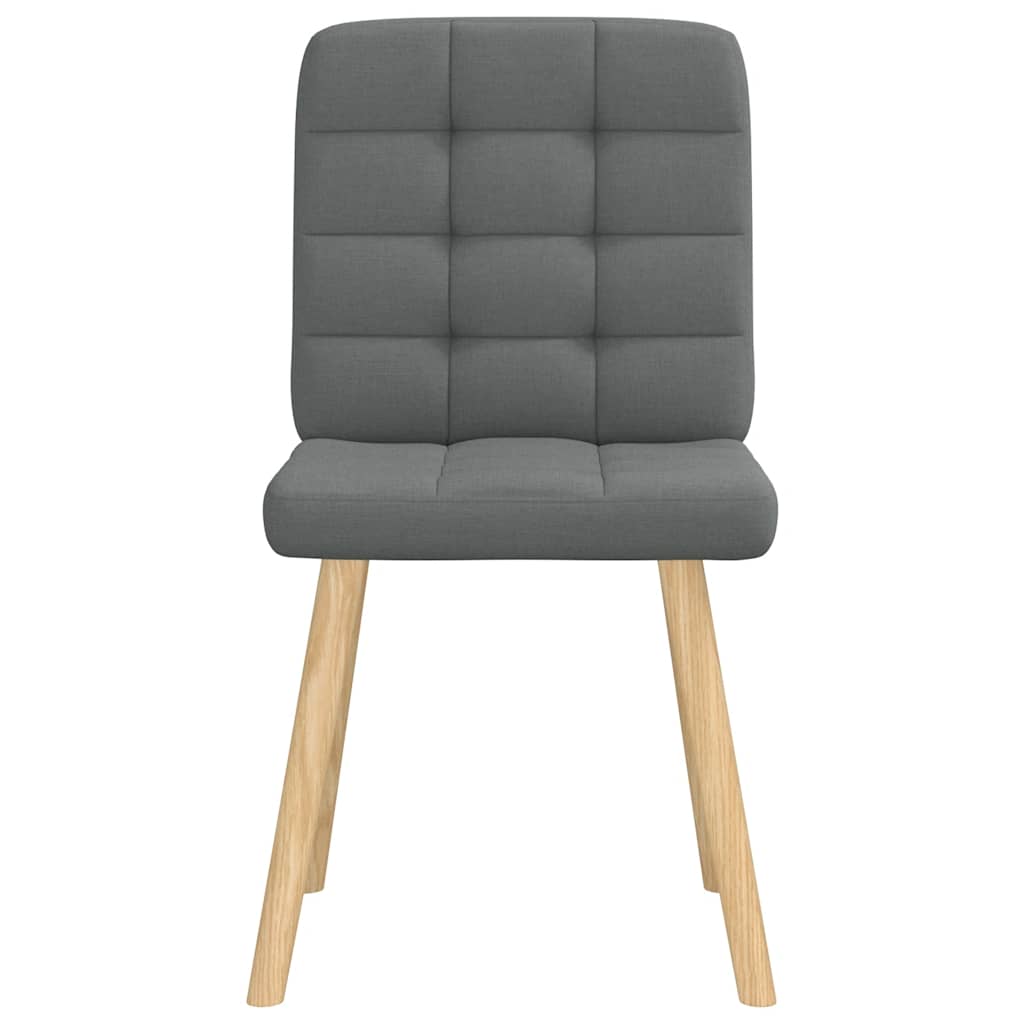 Eetkamerstoelen 2 st stof donkergrijs is nu te koop bij PeponiXL, paradijselijk wonen!