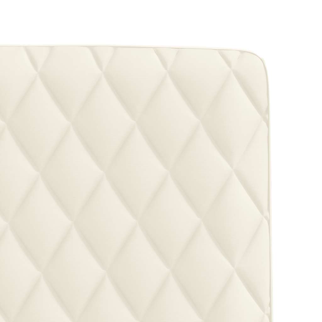 Eetkamerstoelen 2 st fluweel crèmekleurig is nu te koop bij PeponiXL, paradijselijk wonen!