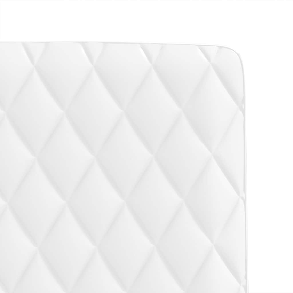Eetkamerstoelen 2 st kunstleer wit is nu te koop bij PeponiXL, paradijselijk wonen!