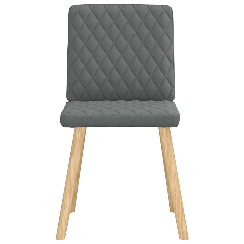 Eetkamerstoelen 2 st stof donkergrijs is nu te koop bij PeponiXL, paradijselijk wonen!