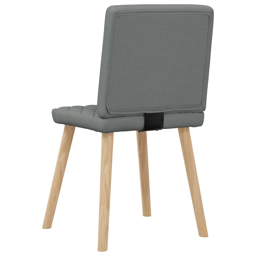Eetkamerstoelen 2 st stof donkergrijs is nu te koop bij PeponiXL, paradijselijk wonen!